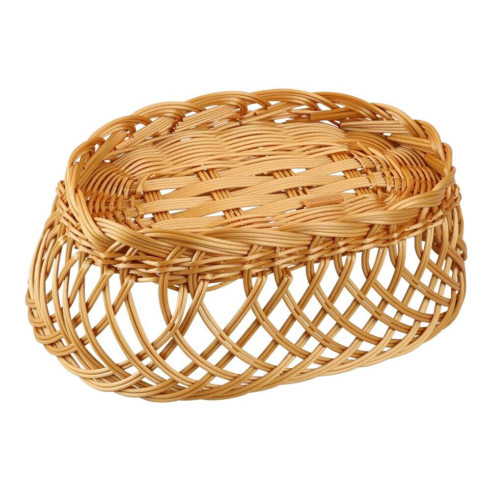 Kesper Brot und Obstkorb braun Kunststoff B/H/L: ca. 23,5x31x16 cm