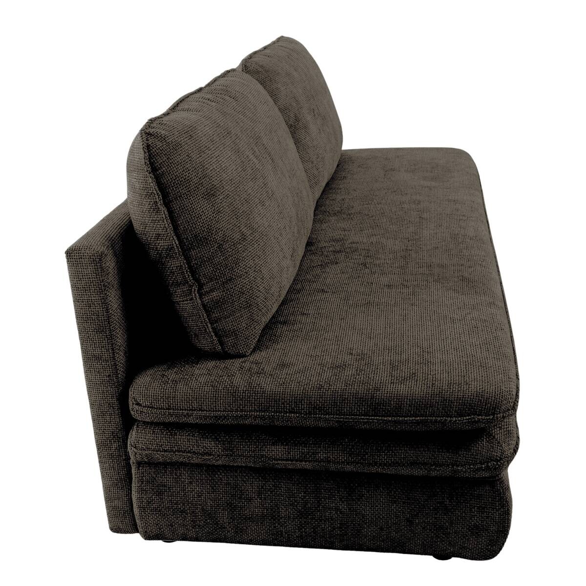 Schlafsofa Mocca Microfaser B/H/T: ca. 200x89x85 cm