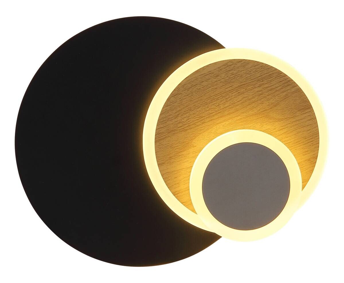 GLOBO Wandleuchte Metall B/H/L: ca. 7,5x25x25 cm