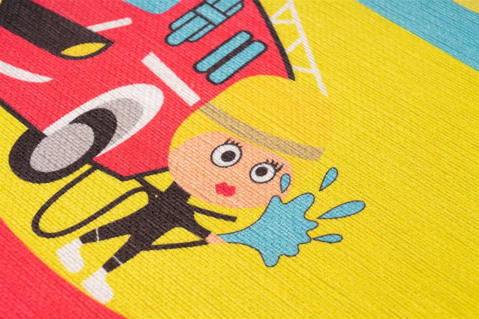 Arte Espina Flachflorteppich Playground 425 mehrfarbig B/H/L: ca. 160x0,5x160 cm