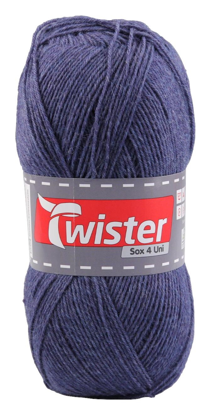 Twister Handstrickgarn Sox jeans L: ca. 42000 cm