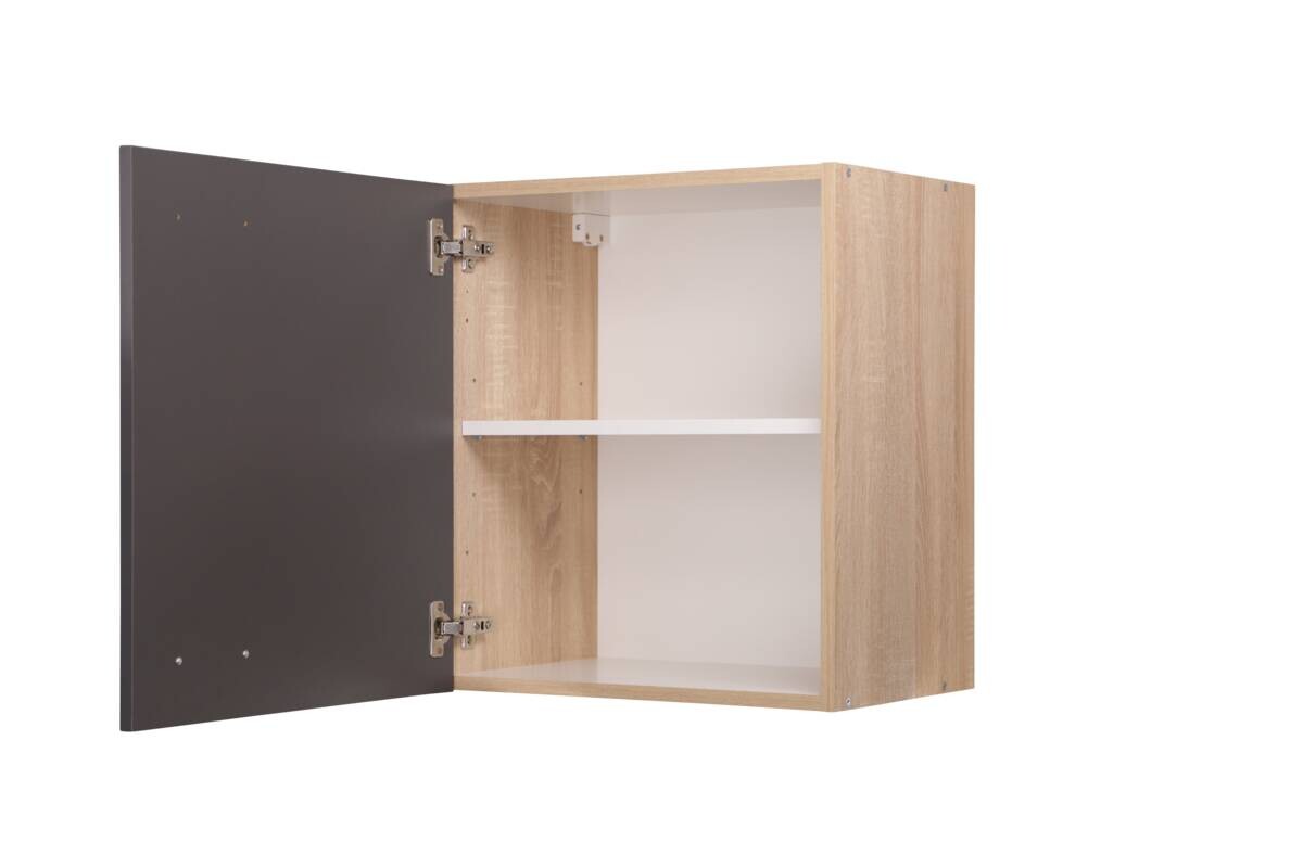 Hängeschrank Merle grau B/H/T: ca. 50x56x35 cm