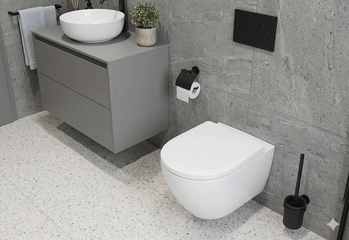 POCOline WC-Sitz Bianco Thermoplast