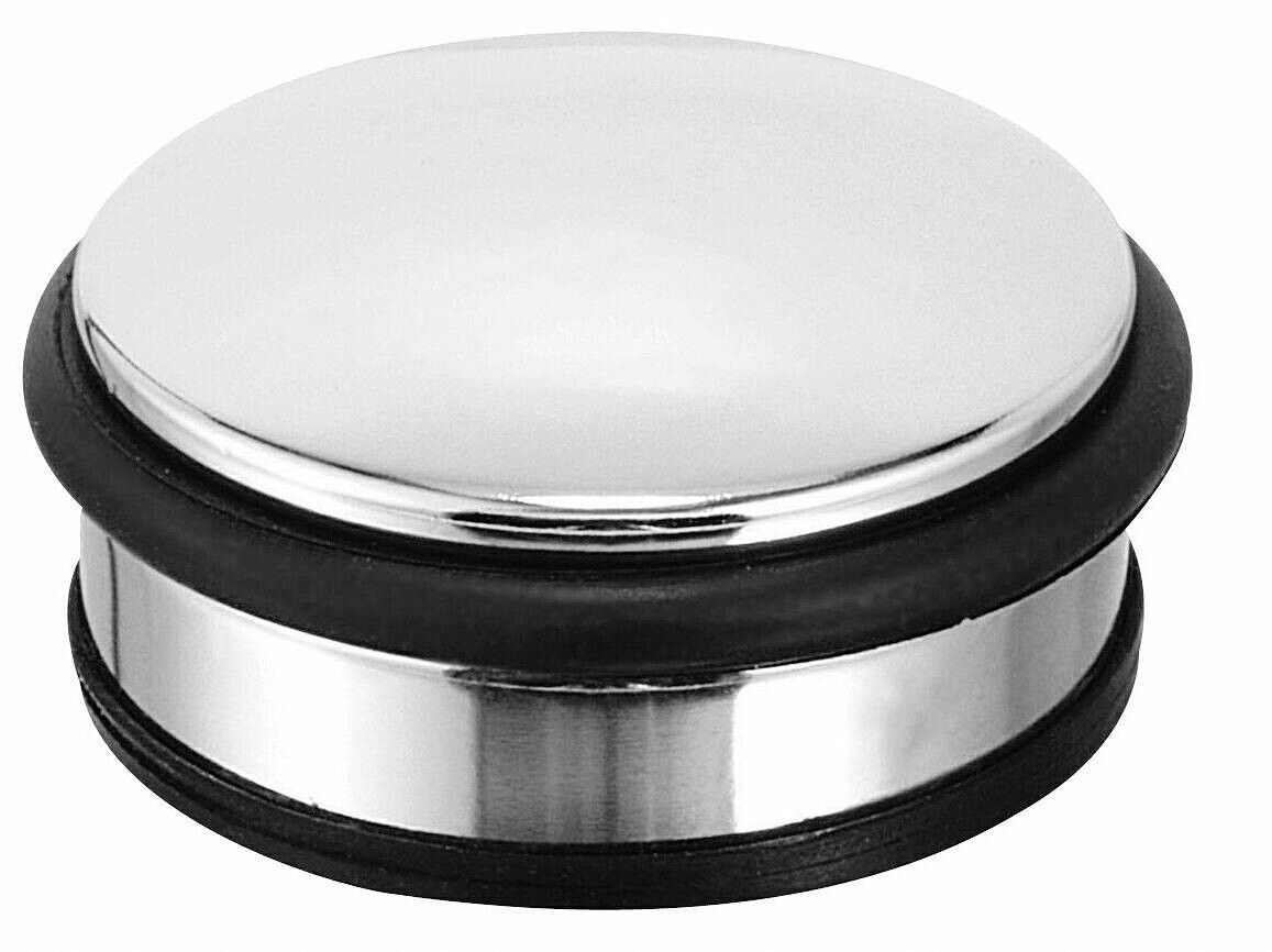 Türstopper silber Edelstahl B/H/L: ca. 10x4,5x10 cm