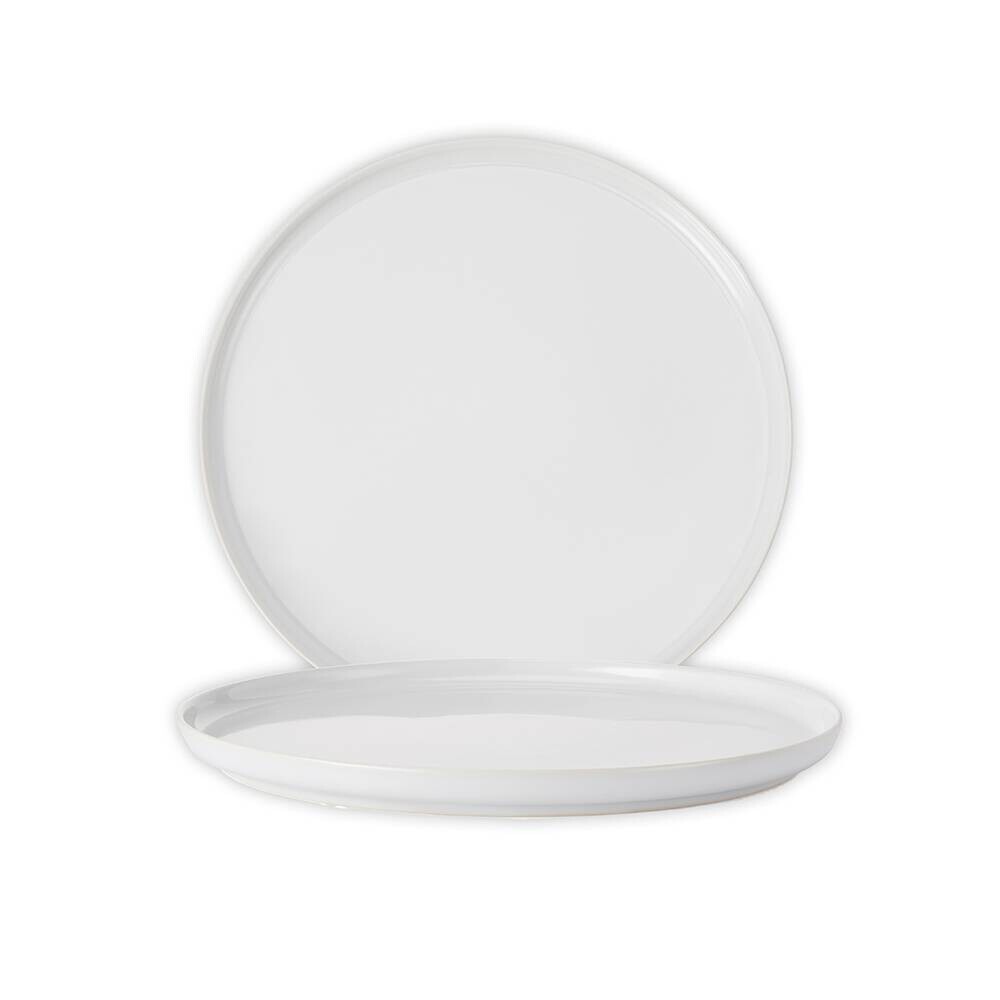 Berndorf Speisetellerset weiß Porzellan B/H/L: ca. 26x2,3x26 cm