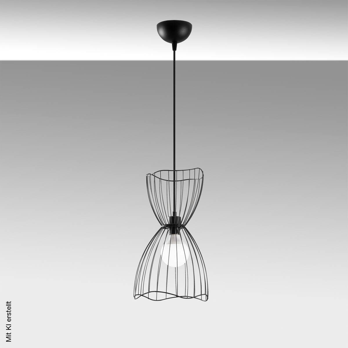Opviq Pendelleuchte Metall B/H/T: ca. 25x140x25 cm E27 1 Brennstellen