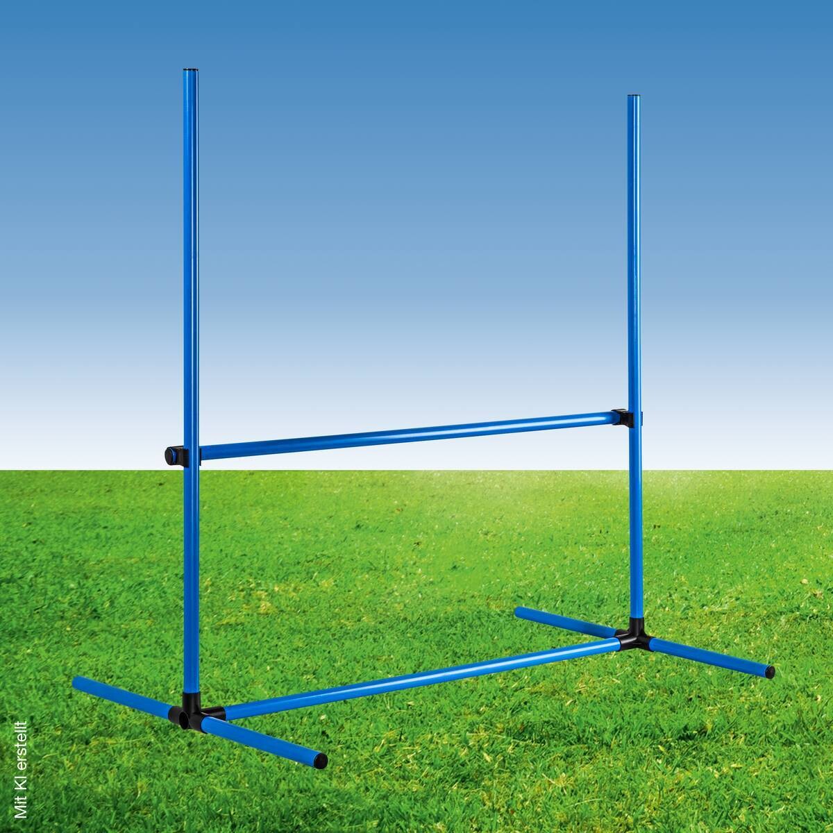 HI Agility Hürdenset blau Kunststoff B/H/L: ca. 65x95x95 cm