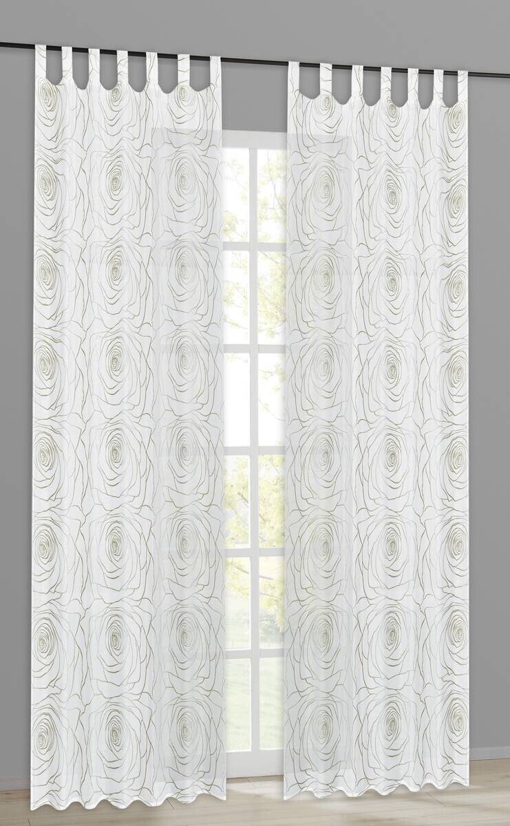 silver edition Kombivorhang Fame weiß B/L: ca. 135x245 cm