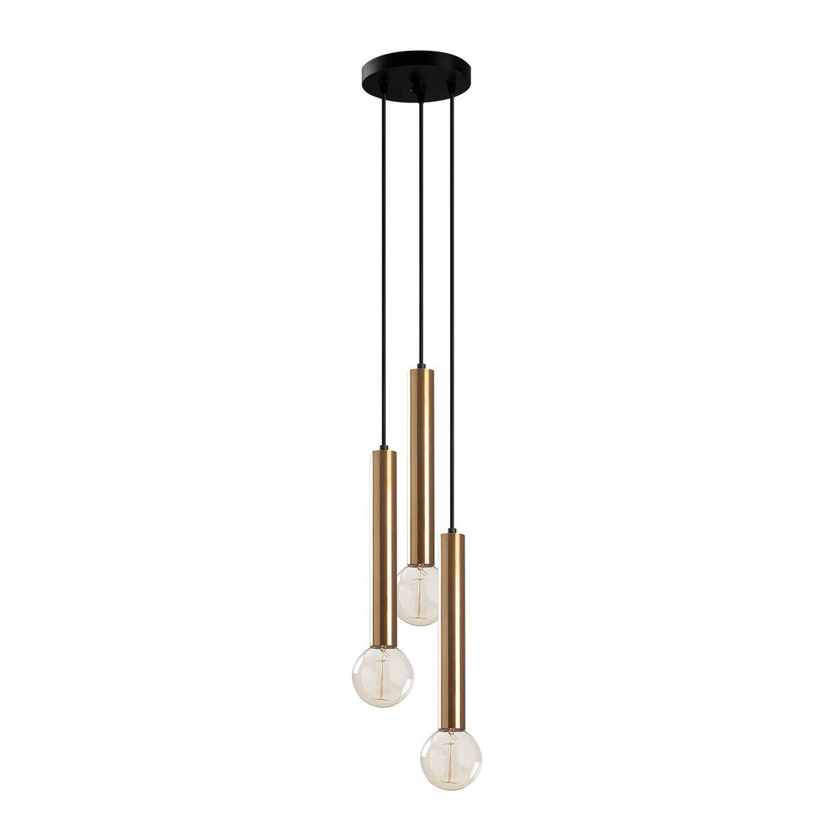 Opviq Pendelleuchte Tempo-6012 B/H/T/L/D: ca. 22x136x22x22x22 cm E27 3 Brennstellen