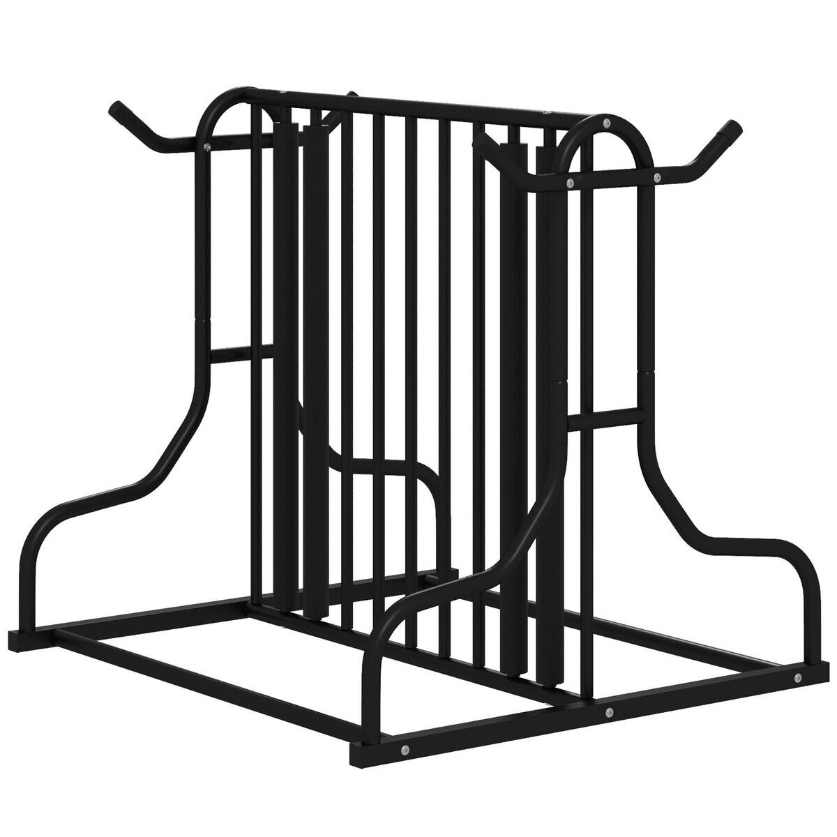 DURHAND Fahrrad-Zubehör schwarz schwarz B/H/L: ca. 80x90x80 cm