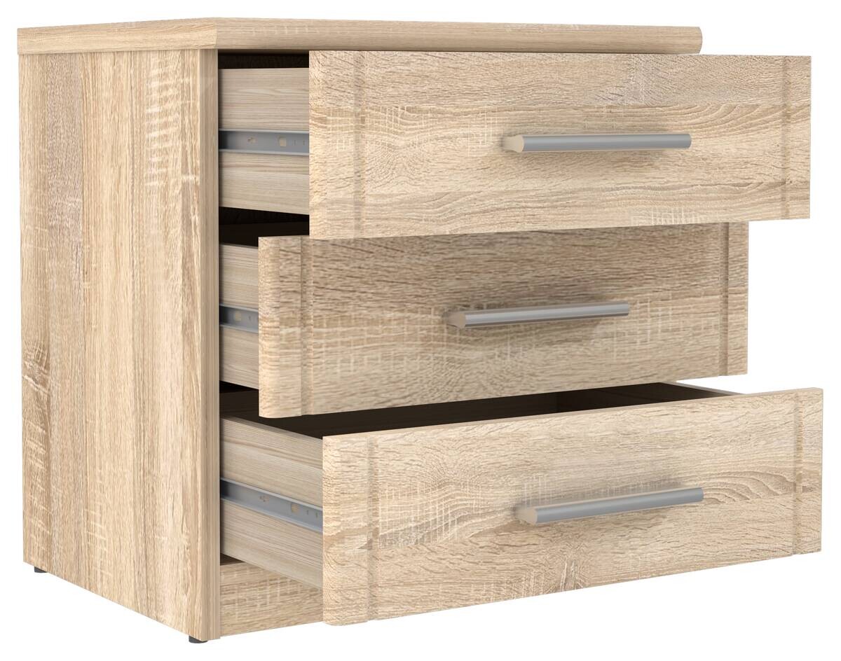 Nachtkonsole Eiche Sonoma Nachbildung B/H/T: ca. 45,2x47,6x34,1 cm