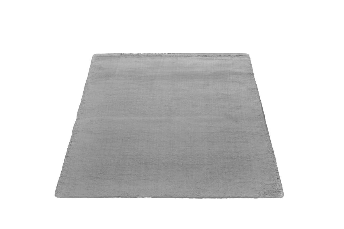 Kunstfell Bunny Deluxe grau B/L: ca. 160x230 cm
