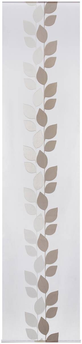 POCOline Schiebevorhang Pantheon natur B/L: ca. 60x245 cm