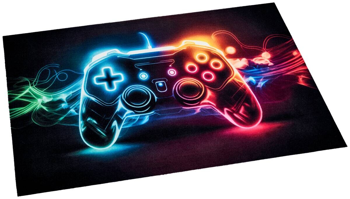 Fußmatte Velvet Gaming Multi B/L: ca. 90x150 cm