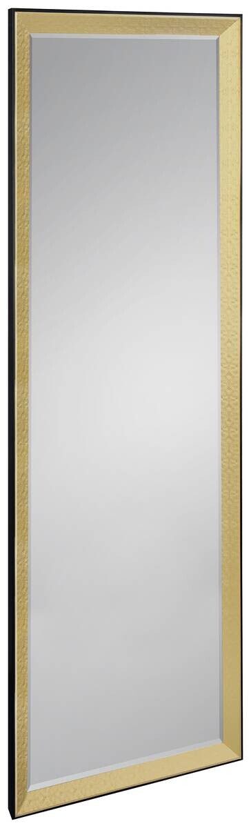 Rahmenspiegel Mara schwarz gold B/H: ca. 70x170 cm
