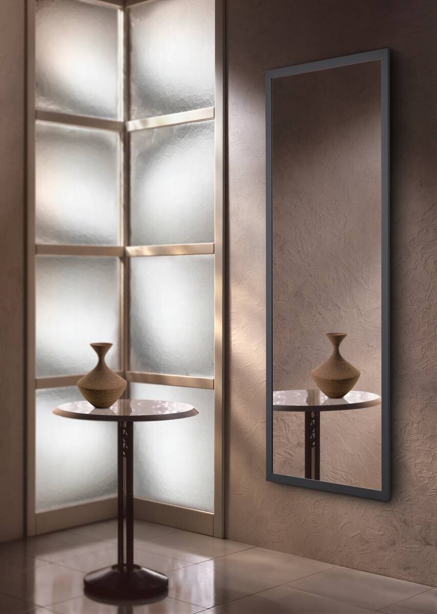 Rahmenspiegel Thea anthrazit B/H: ca. 66x166 cm