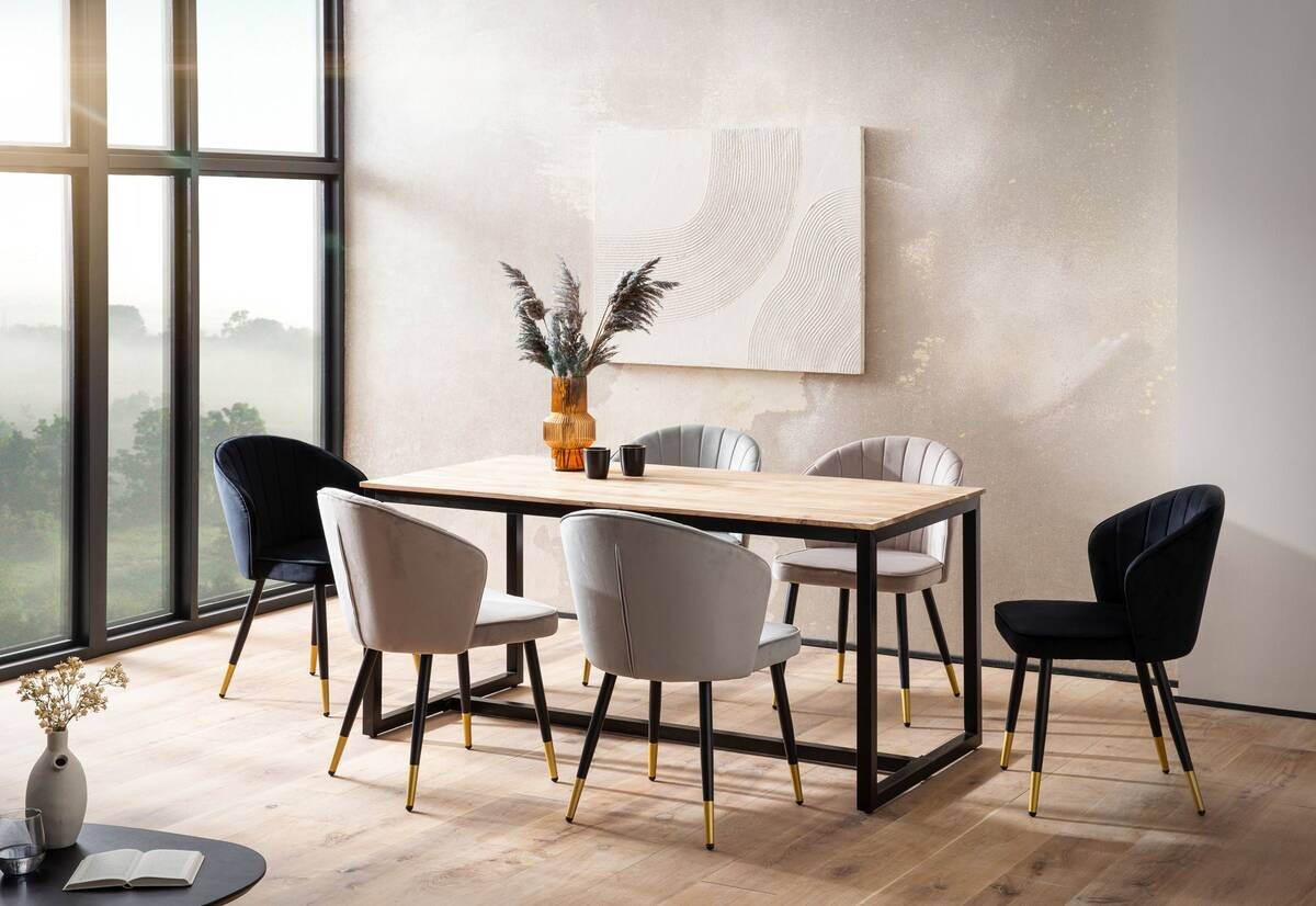 Esstisch B/H/T: ca. 160x76x80 cm