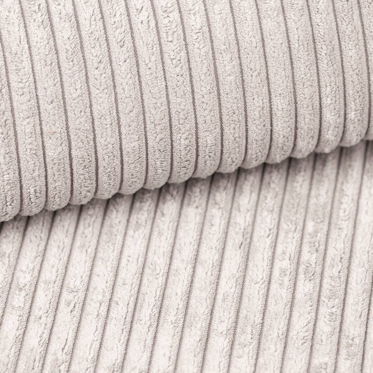 Wohnlandschaft Greige Microfaser B/H/T: ca. 379x86x227 cm