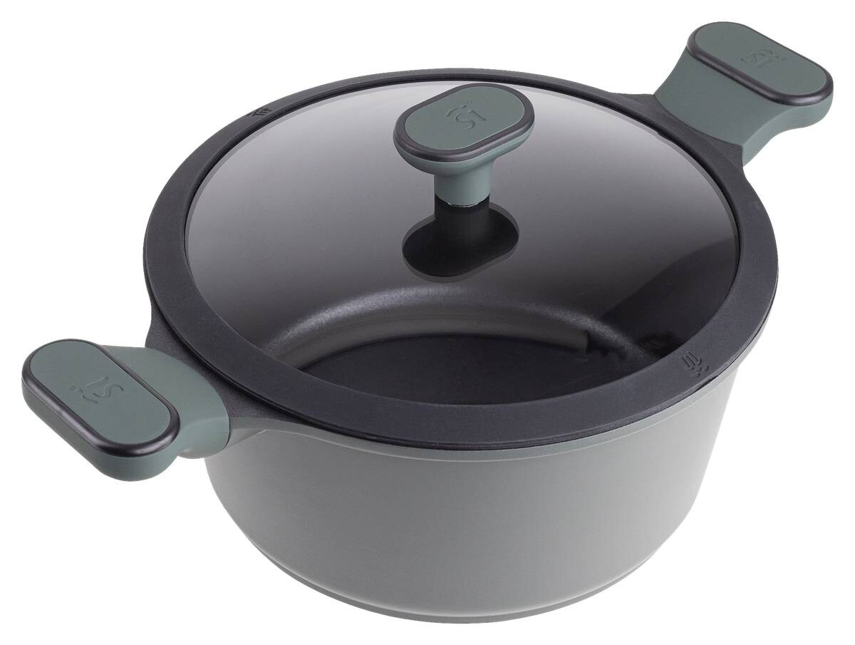 SAN IGNACIO Topfset Solo grün Aluguss 5 tlg.