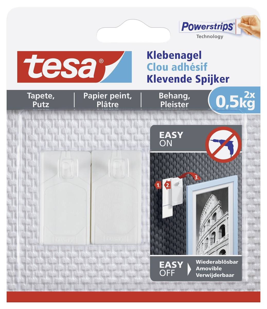 tesa Klebenagel 0,5kg 2 tlg.