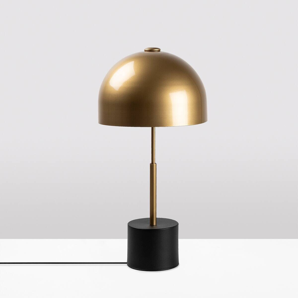 Opviq Tischleuchte Mixed bronze schwarz Metall B/H/T/L/D: ca. 26x53x26x26x26 cm E14 1 Brennstellen