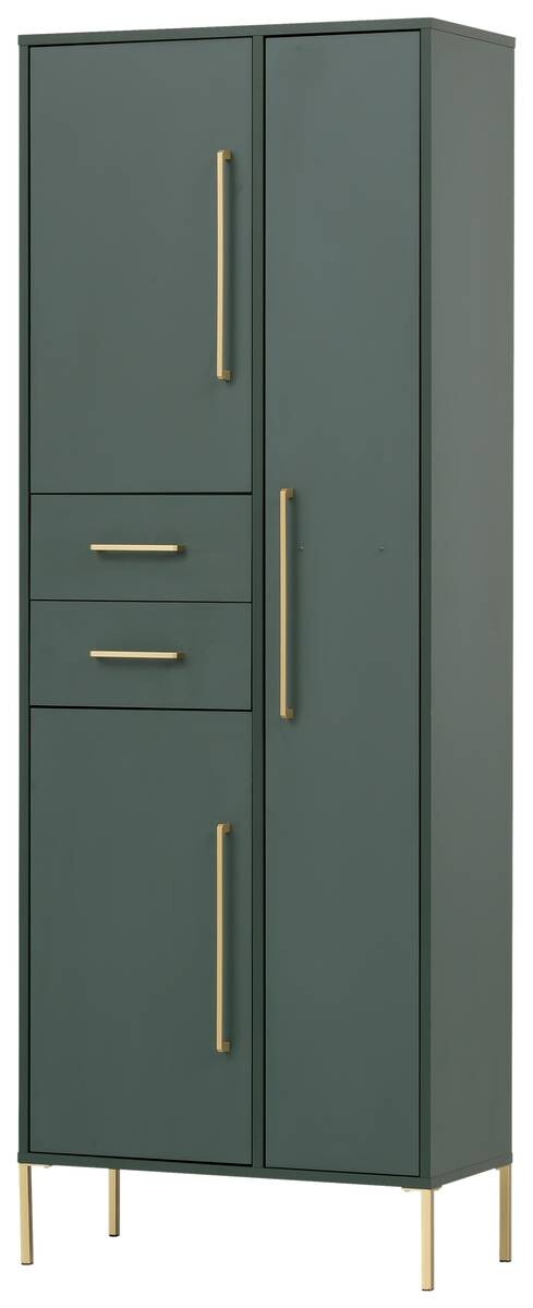 Hochschrank Kent waldgrün B/H/T: ca. 67,1x183,4x33,1 cm