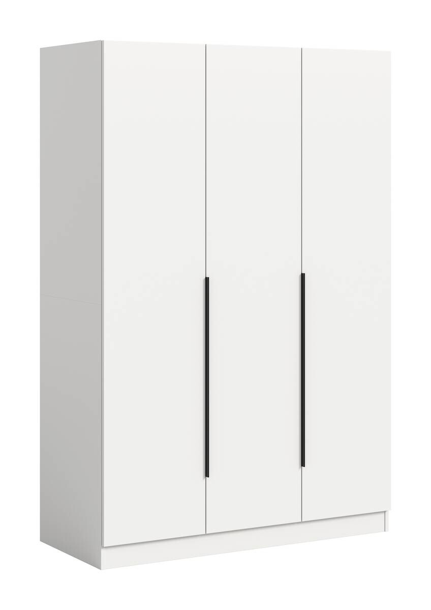 Kleiderschrank KOPENHAGEN weiß B/H/T: ca. 120x181x52 cm