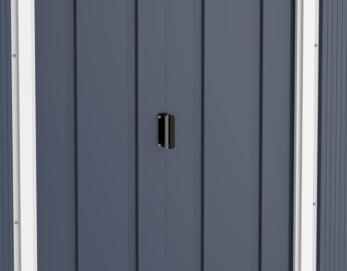 VCM Gerätehaus anthrazit B/H/L: ca. 202x181x174 cm