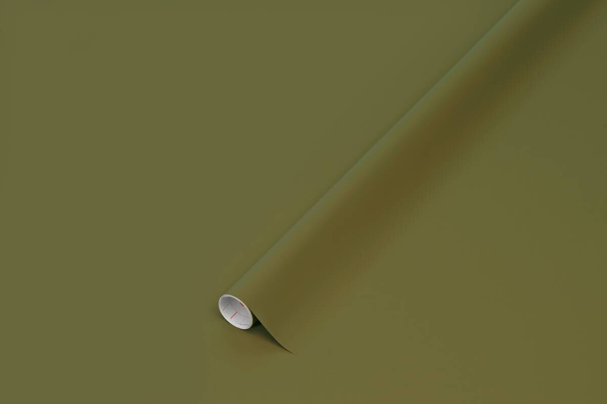 Klebefolie olive B/L: ca. 67,5x200 cm