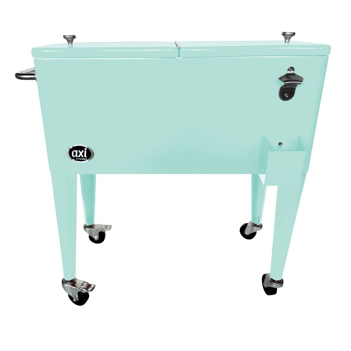 AXI Kühlwagen Retro mint Metall B/H/T: ca. 43x89x92 cm