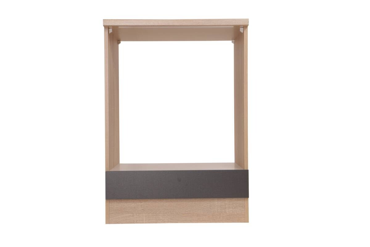Herdumbauschrank Merle grau B/H/T: ca. 60x85x60 cm