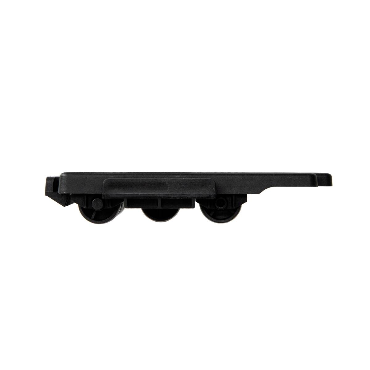 Dolly Transportroller schwarz B/H/L: ca. 10,5x2,5x14 cm 4 tlg.