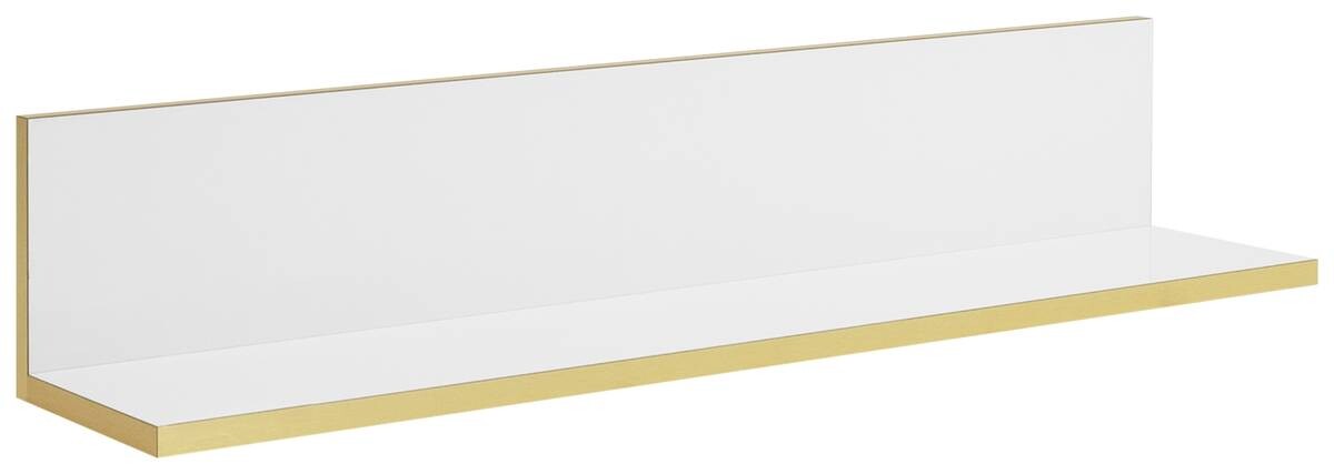 Wandboard Istanbul weiß Hochglanz B/H/T: ca. 120x24x26 cm