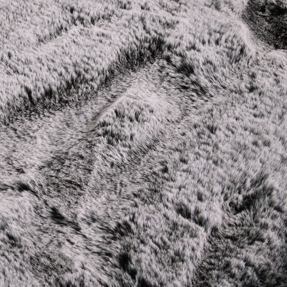 Fellimitat Maya grau B/L: ca. 120x160 cm