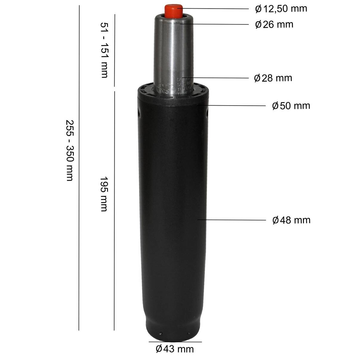 Zubehör schwarz Metall