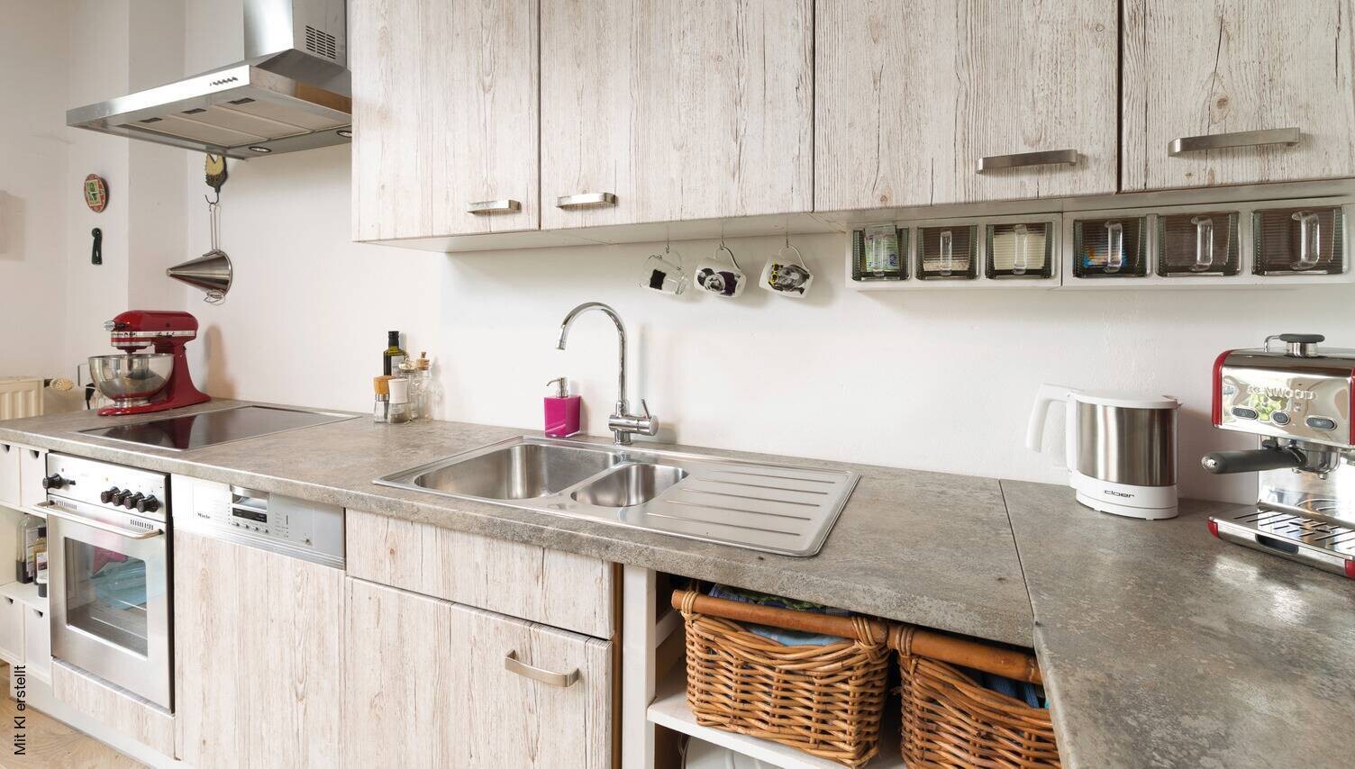 d-c-fix Dekofolie Holzoptik hellbeige B/L: ca. 90x210 cm