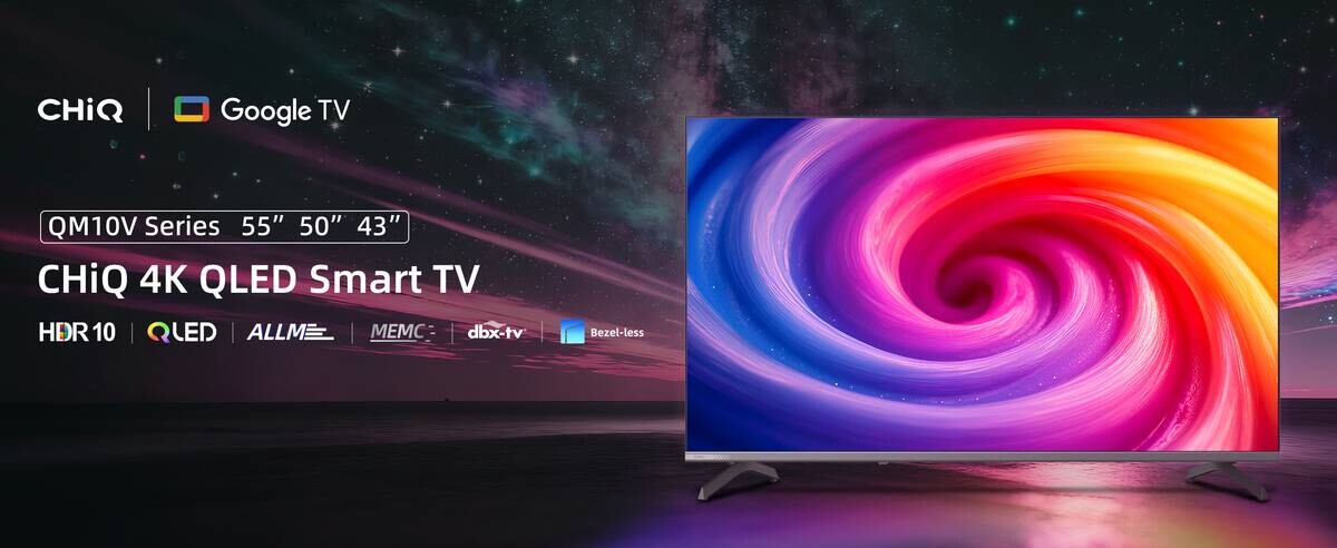 CHiQ QLED-Fernseher U43QM10V B/H: ca. 96x61 cm