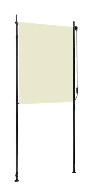 vidaXL Senkrechtmarkise creme B/H: ca. 100x270 cm
