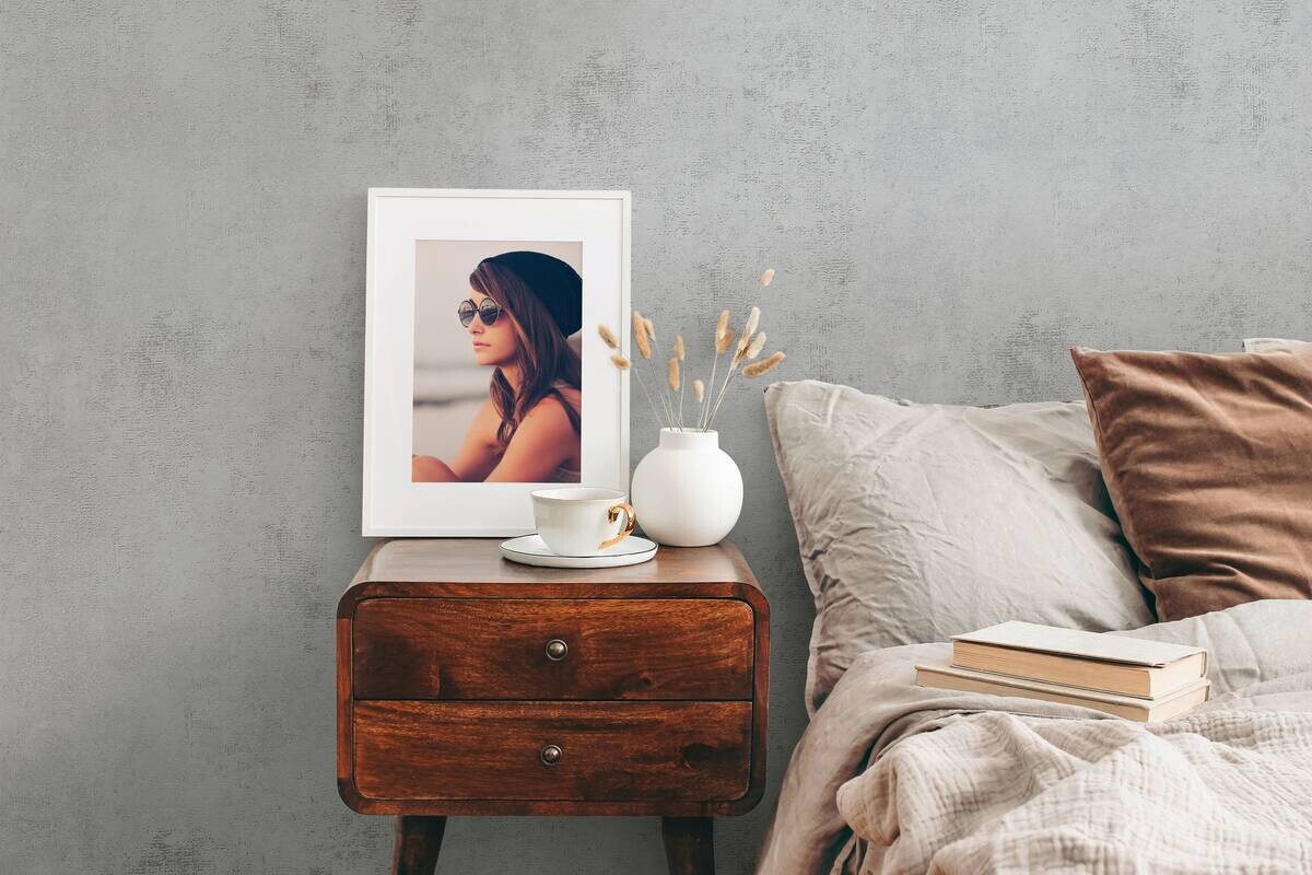 A.S.Creation Vliestapete silber grau B/H/D: ca. 53x1005x9,2 cm