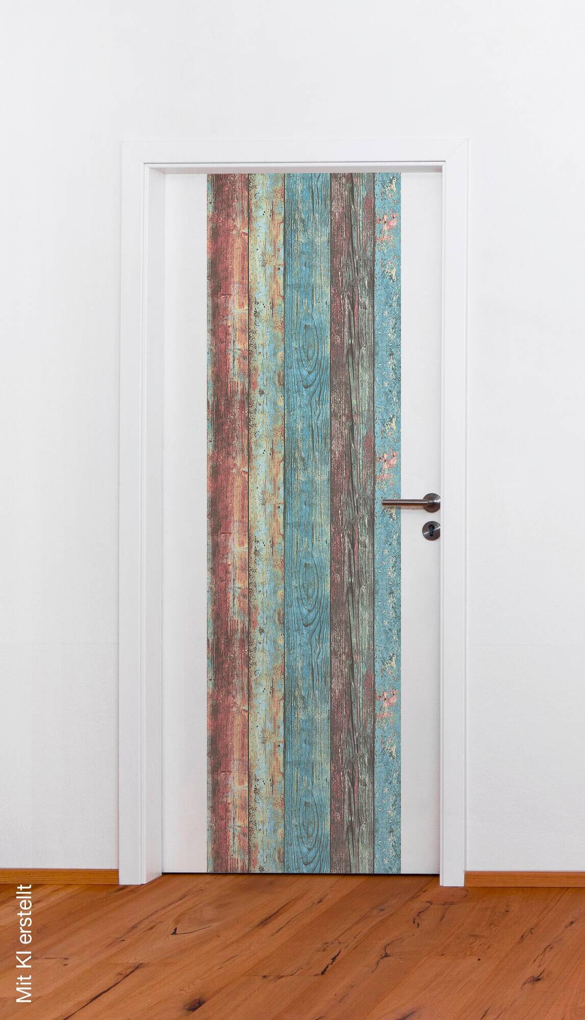 A.S.Creation Tapete blau braun beige B/H/D: ca. 52x250x7,5 cm