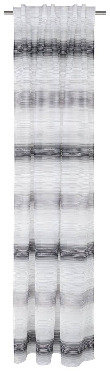 POCOline Kombivorhang Anja grau 100% Polyester B/L: ca. 140x245 cm