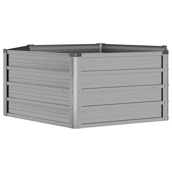 Hochbeet braun Stahl B/H/L: ca. 129x45x129 cm