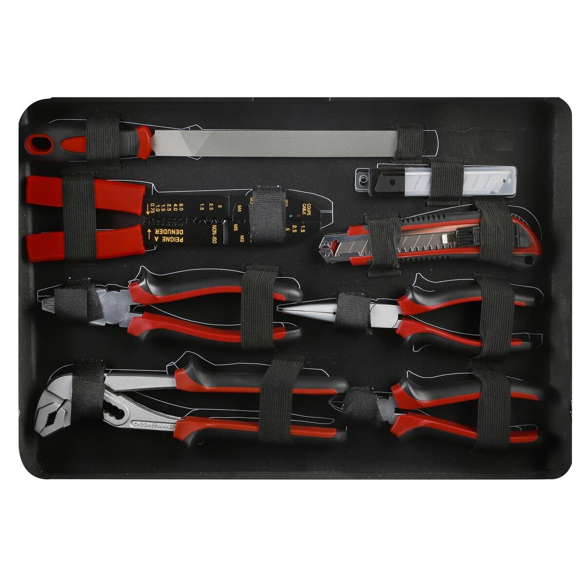 Werkzeugkoffer B/H/T: ca. 43x13x32 cm 103 tlg.