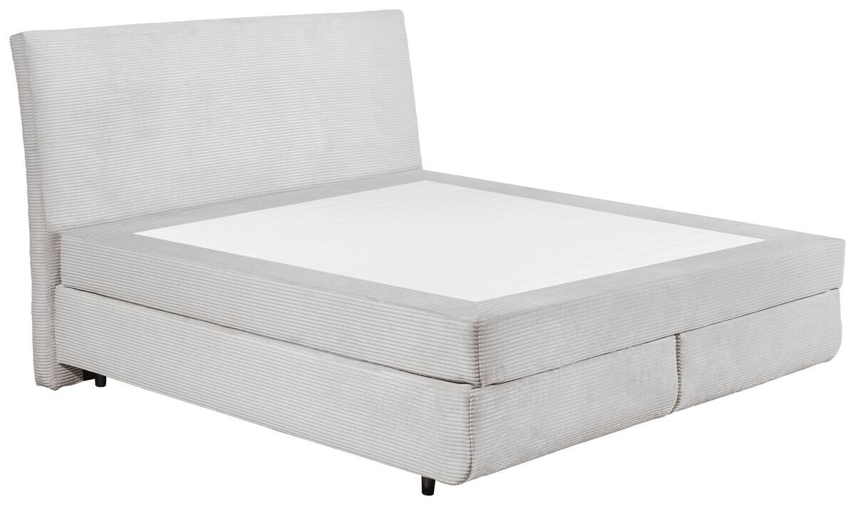 Boxspringbett Marbella Silbergrau Liegefläche B/L: ca. 180x200 cm