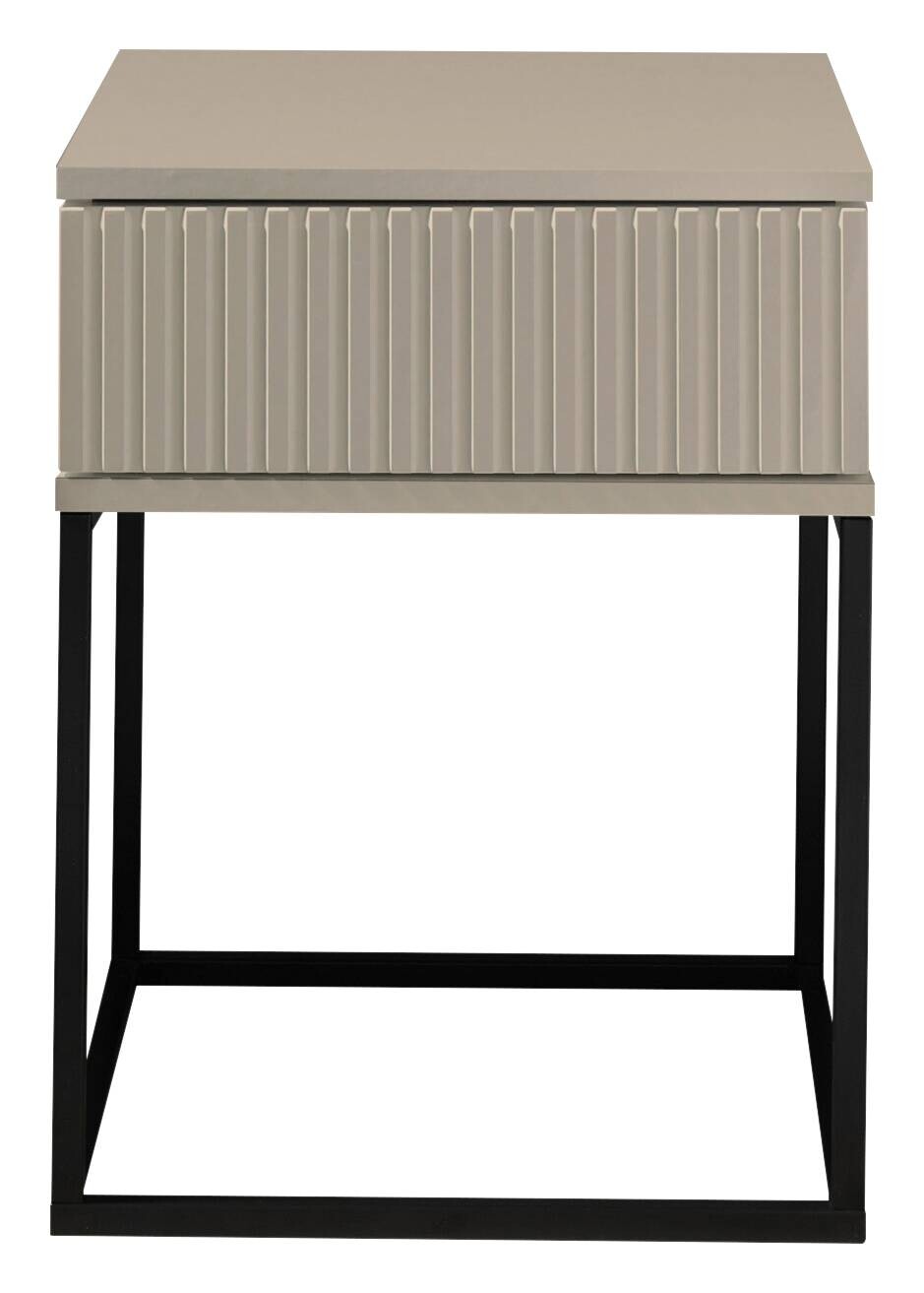 Nachtkonsole Marle Kaschmirgrau B/H/T: ca. 40x52x39 cm