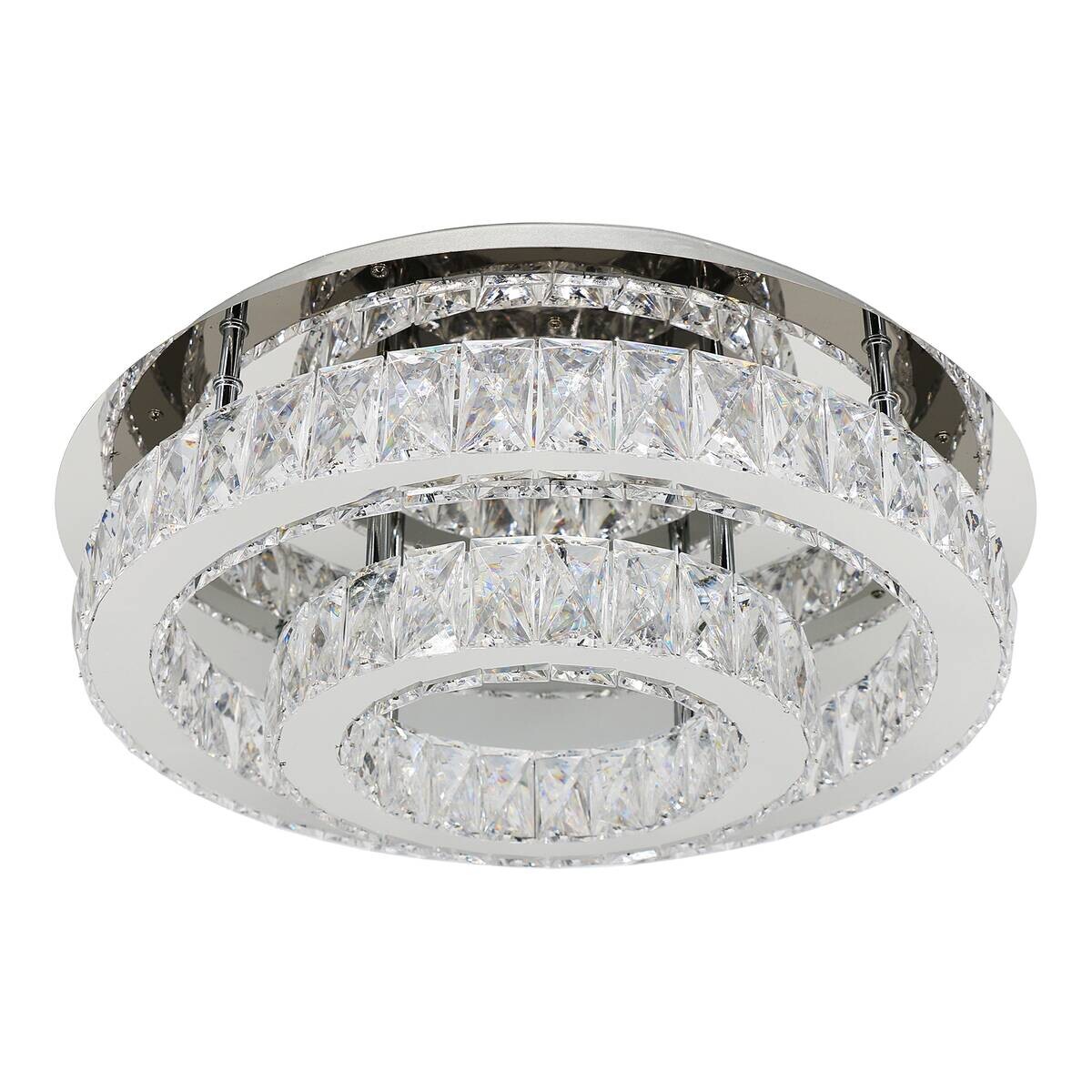 POCOline LED-Deckenleuchte Hanna Metall B/H/L: ca. 50x15,5x50 cm