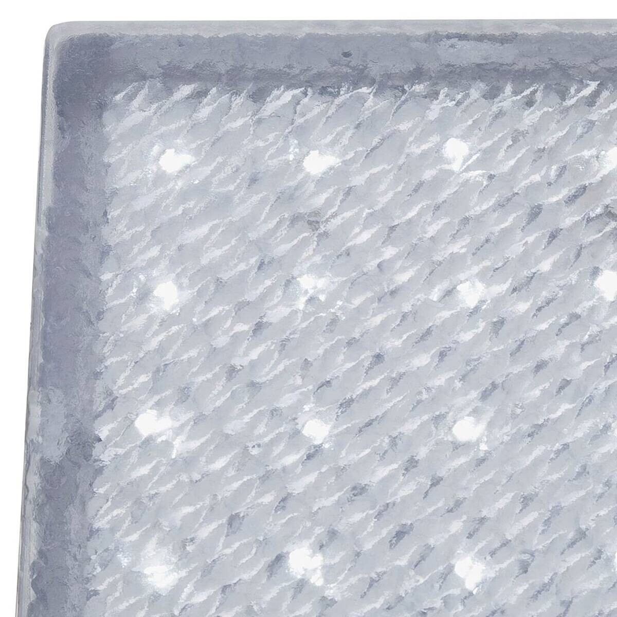 LED-Außenbodeneinbauleuchte weiß klar B/H/L: ca. 15x7,6x15 cm