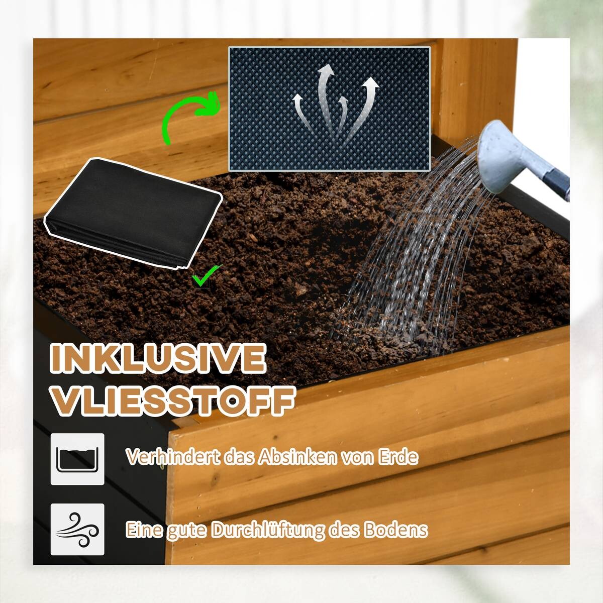 Outsunny Pflanzkasten