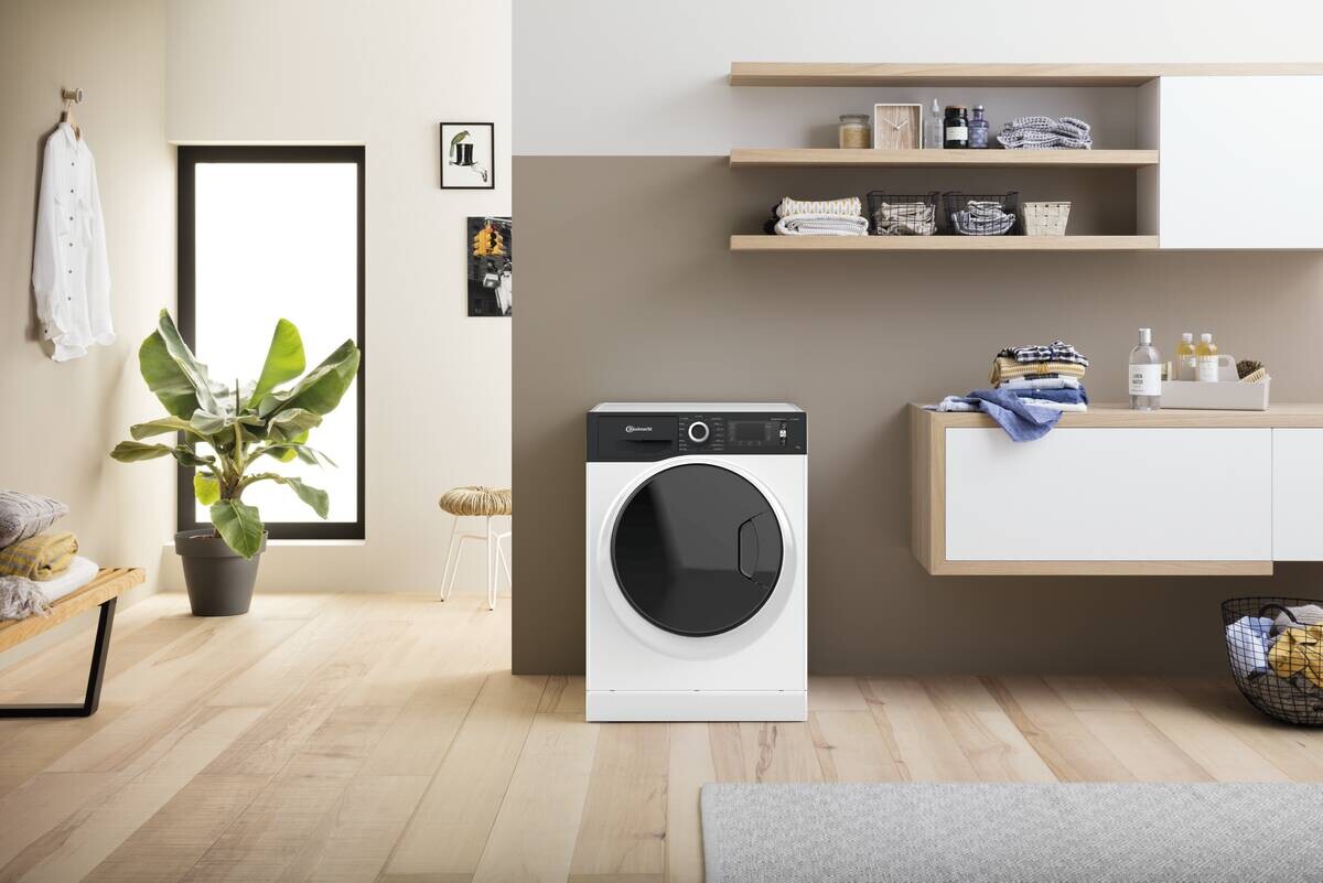 Bauknecht Waschmaschine SteamPlus9A2JGSP weiß B/H/T: ca. 59,5x85x60,5 cm