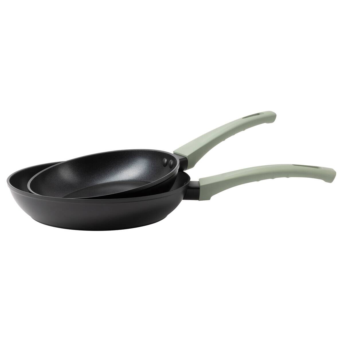 SAN IGNACIO Pfannenset CEDAR schwarz Aluminium 2 tlg.